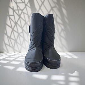 Southern Exposure Black Quilted Ziggy Women's Snow Moon Boots NWT SZ 7